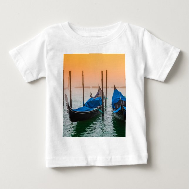 Solnedgång i Venedig T Shirt (Framsida)