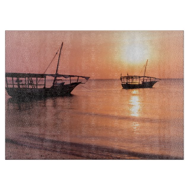 Solnedgång i Zanzibar (Framsidan)