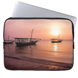 Solnedgång i Zanzibar Laptop Fodral