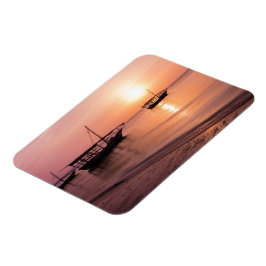 Solnedgång i Zanzibar Magnet