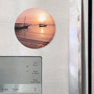 Solnedgång i Zanzibar Magnet