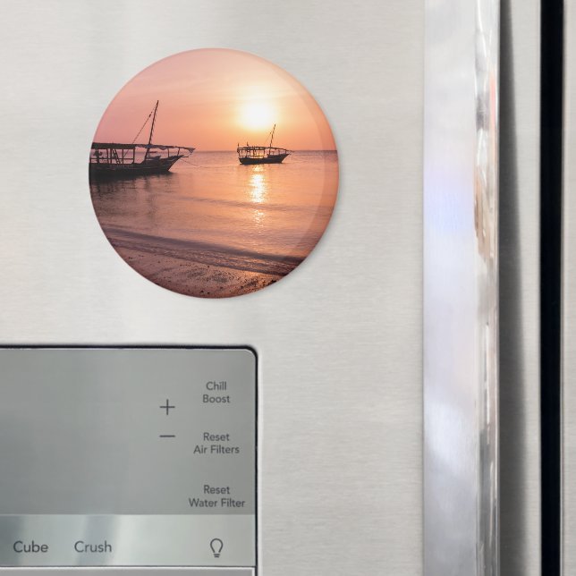 Solnedgång i Zanzibar Magnet (In Situ (Fridge))