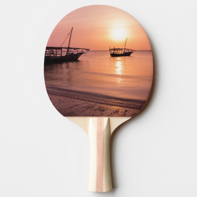 Solnedgång i Zanzibar Pingisracket (Baksidan)