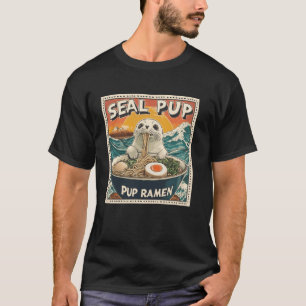 Solnedgång Japanska Mt. Fuji Poststämpel Sigill Va T Shirt