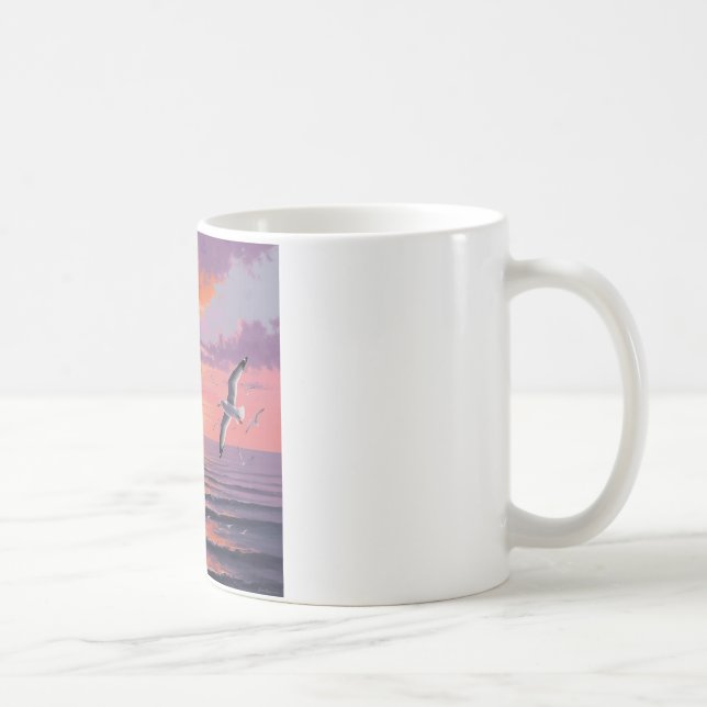 Solnedgång Kaffemugg (Höger)