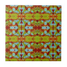 Solnedgång Kakelplatta