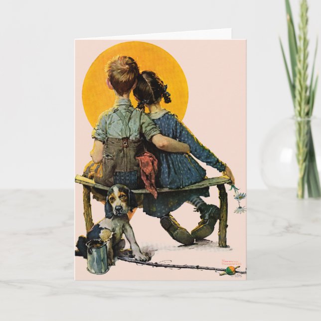 Solnedgång Kort (Framsida)