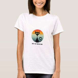 Solnedgång Krona Katt - bästa Kat Mamma någonsin T Shirt