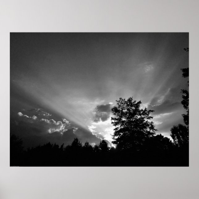 Solnedgång/kväveoxider, Poster (Framsidan)