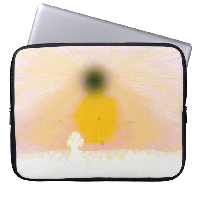 Solnedgång Laptop Sleeve (Framsidan)