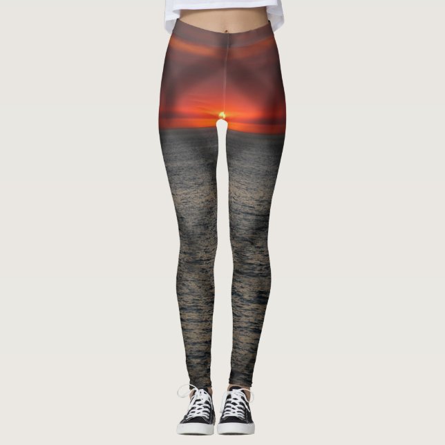 solnedgång leggings (Framsida)