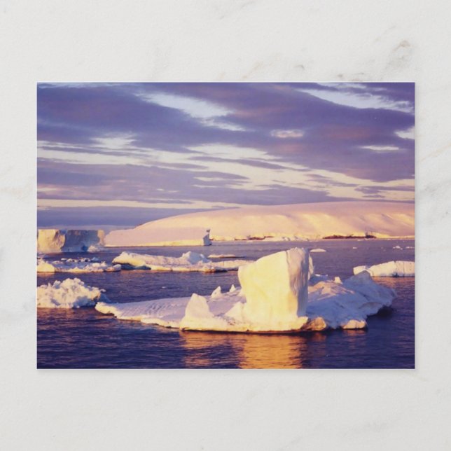 Solnedgång Ljud, vykort (Framsida)