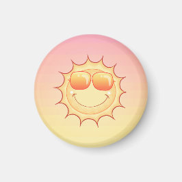 Solnedgång Magnet