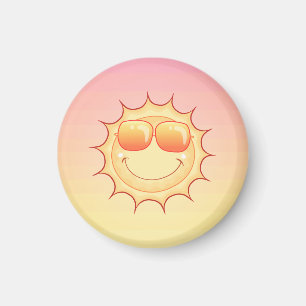 Solnedgång Magnet