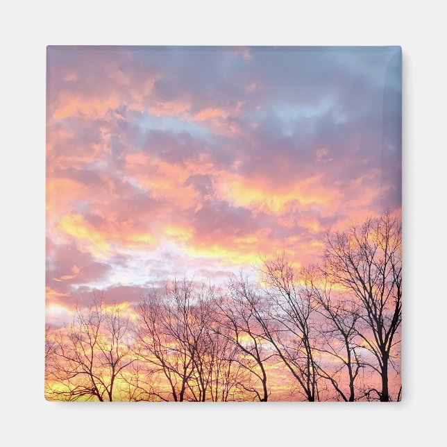 Solnedgång Magnet (Framsidan)