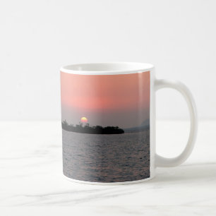 Solnedgång MangroveCay, Belize Kaffemugg