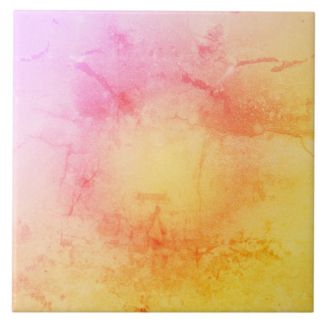 Solnedgång - marmor keramiskt plattor kakelplatta (Framsidan)