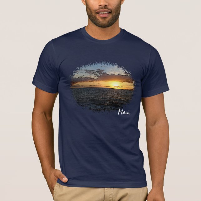 Solnedgång Maui Tröja (Framsida)