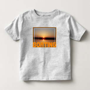 Solnedgång med orange t shirt