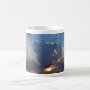 Solnedgång med Tekopp Cloud Formning av STaylor Kaffemugg