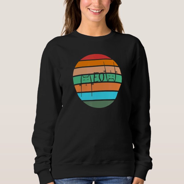 Solnedgång Miaow Katt T Shirt (Framsida)