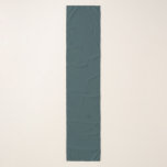 Solnedgång Mörk Teal Sjal<br><div class="desc">Sunset Mörk Teal Min mordotter Adriannas vackra tealpresentprodukter. Blanda och matcha med hennes Watercolor Sunset-samling med varma toner av orange, gult guld, mörk rosa och tårblått.. av https://www.zazzle.com/store/art_by_adrianna</div>