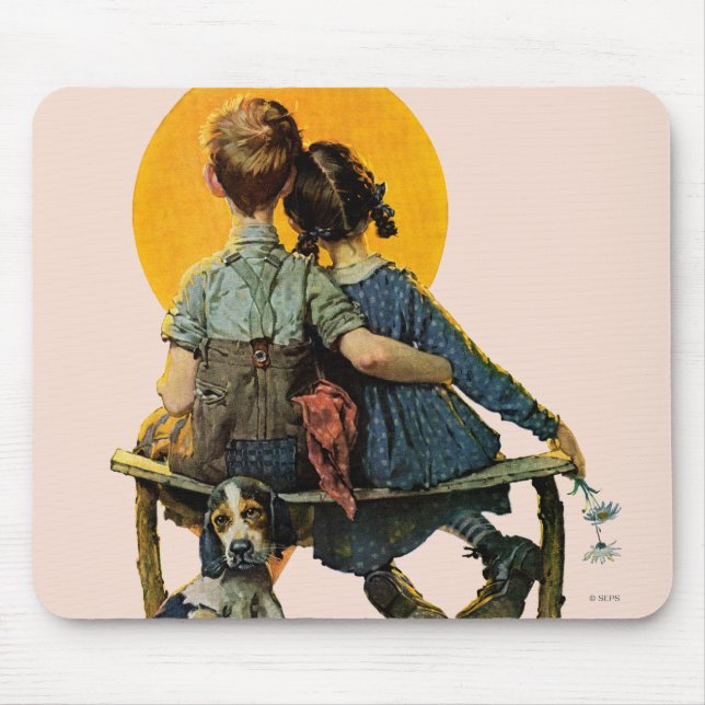 Solnedgång Musmatta (Framsidan)