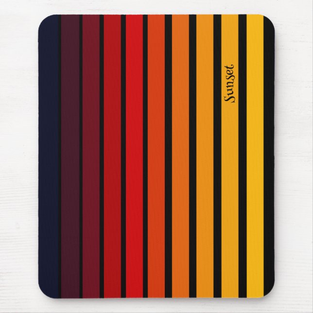 Solnedgång Musmatta (Framsidan)