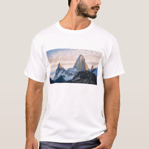 Solnedgång och moln över Mt Fitzroy Tee