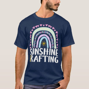 Solnedgång och upphettning av dagslamino för kvinn t shirt