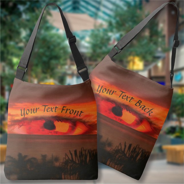 Solnedgång Öga 2106 Axelväska (Skapare uppladdad)