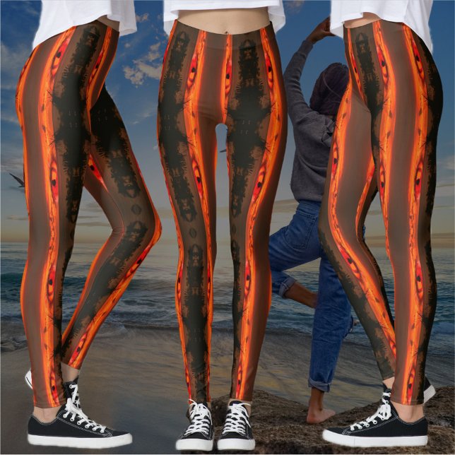 Solnedgång Öga 2106 Leggings (Skapare uppladdad)