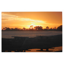 Solnedgång orange doho