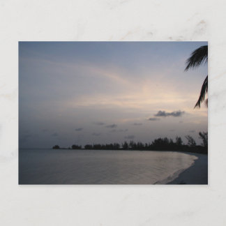 Solnedgång över Anegada-ön Vykort