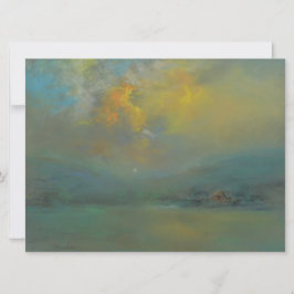 Solnedgång över Backe (av Glenn Cooper Henshaw) Kort