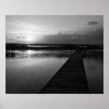 Solnedgång över Banker-kanalen