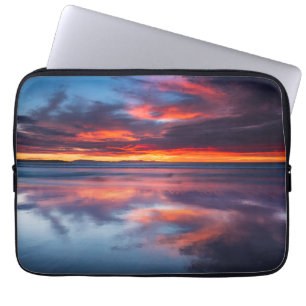 Solnedgång över Channel Islands, CA Laptop Sleeve