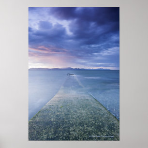 Solnedgång över Dundalk Bay Poster