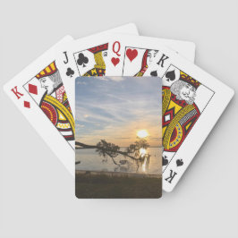 Solnedgång över East Bay Casinokort