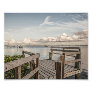 Solnedgång över Ellenton Florida - Foto