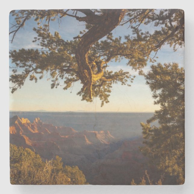 Solnedgång över grandet Canyon Stenunderlägg (Framsidan)