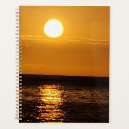 Solnedgång över havet