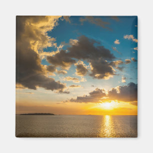 Solnedgång över havet, Fiji Magnet