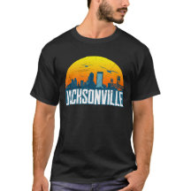 Solnedgång över Jacksonville Florida