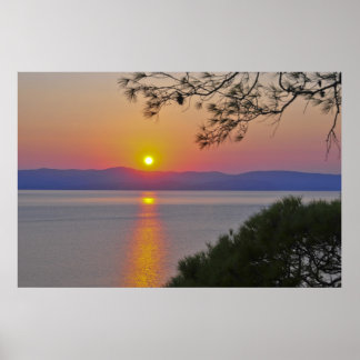 Solnedgång över Kehria 2 Poster