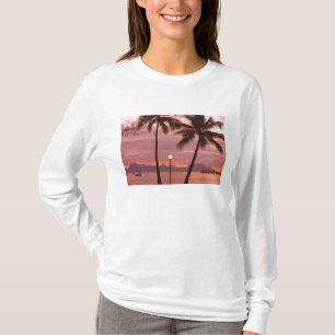 Solnedgång över Moorea från Sofitel Maeva Beach Tee Shirt