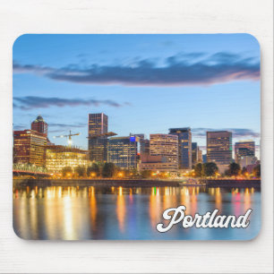 Solnedgång över Portland, Oregon Musmatta