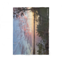 Solnedgång över Sjö Koronis