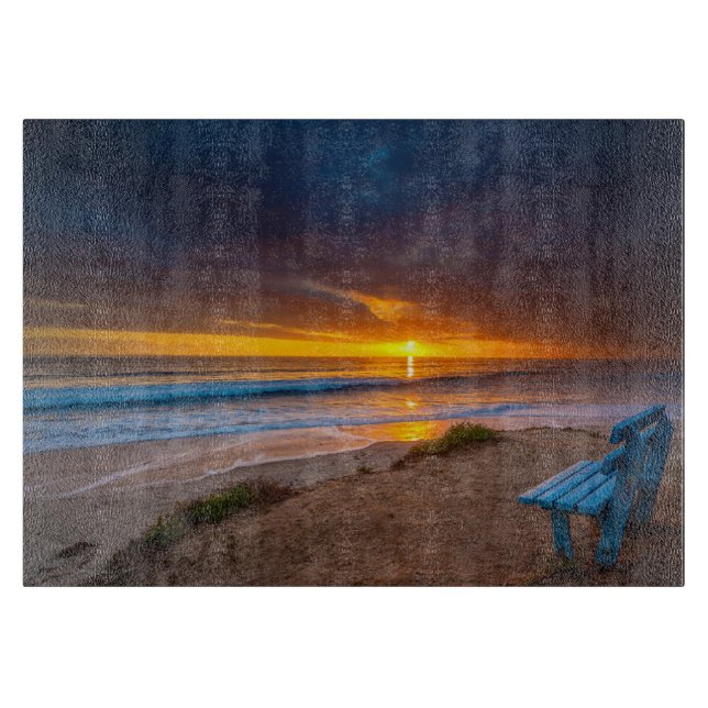 Solnedgång över Stilla havet (Framsidan)