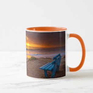 Solnedgång över Stilla havet Mugg